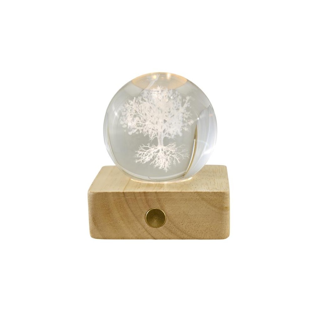 LAMPADA GLOBO ALBERO PC. GIFT 6X6X8